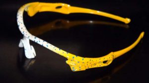 Oakley custom lunettes personnalisées aérographie