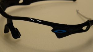 Oakley noir logo bleu