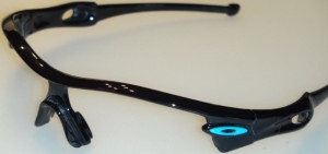 Oakley noir logo bleu