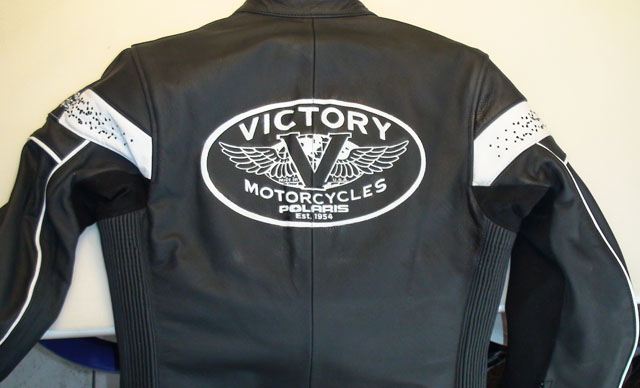 Blouson cuir Victory motorcycle Polaris 1954