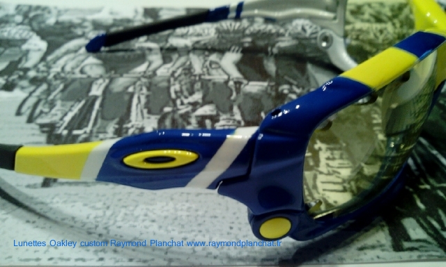 Lunettes soleil sports et loisirs Oakley Radar et Jawbone custom