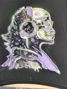 Skull sur teeshirt