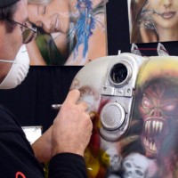 Festival International d&rsquo;aérographie et de la culture custom de Guénange 2012