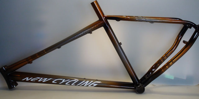 Cadre vélo outlet titane
