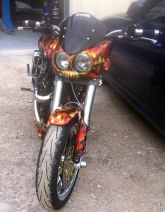 Buell custom by CowBoy82 and Raymond Planchat