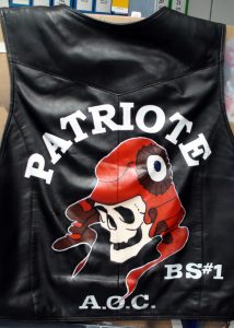 Gilet motard cuir noir harley davidson