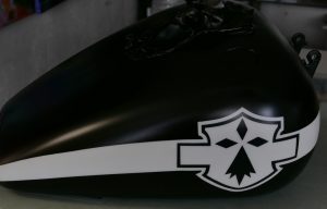Harley Davidson emblème hermine