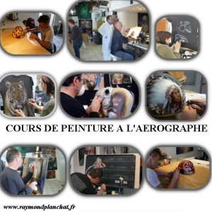 cours peinture aérographe tous supports Atelier raymond planchat 69008 LYON (2)