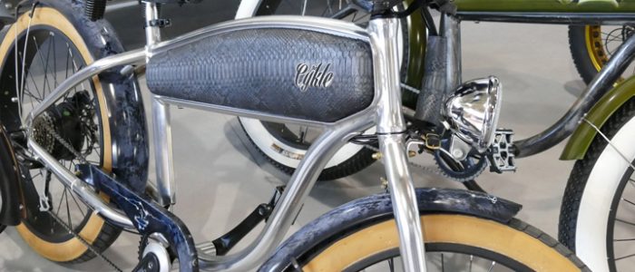 Personnalisation complète sur vélo électrique vintage
