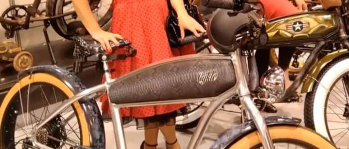 Personnalisation complète sur vélo électrique vintage