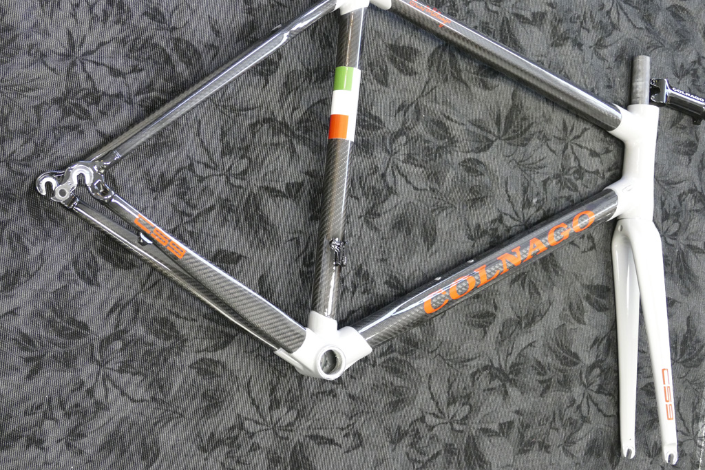Cadre vélo vintage Colnago peinture aérographe – Raymond Planchat