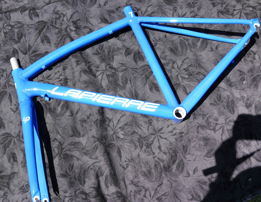 Cadre vélo course ancien LAPIERRE / Elliptic Painting / vintage bike